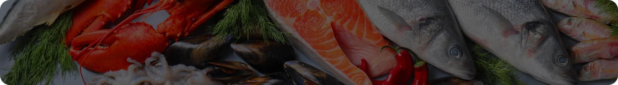 Banner seafood
